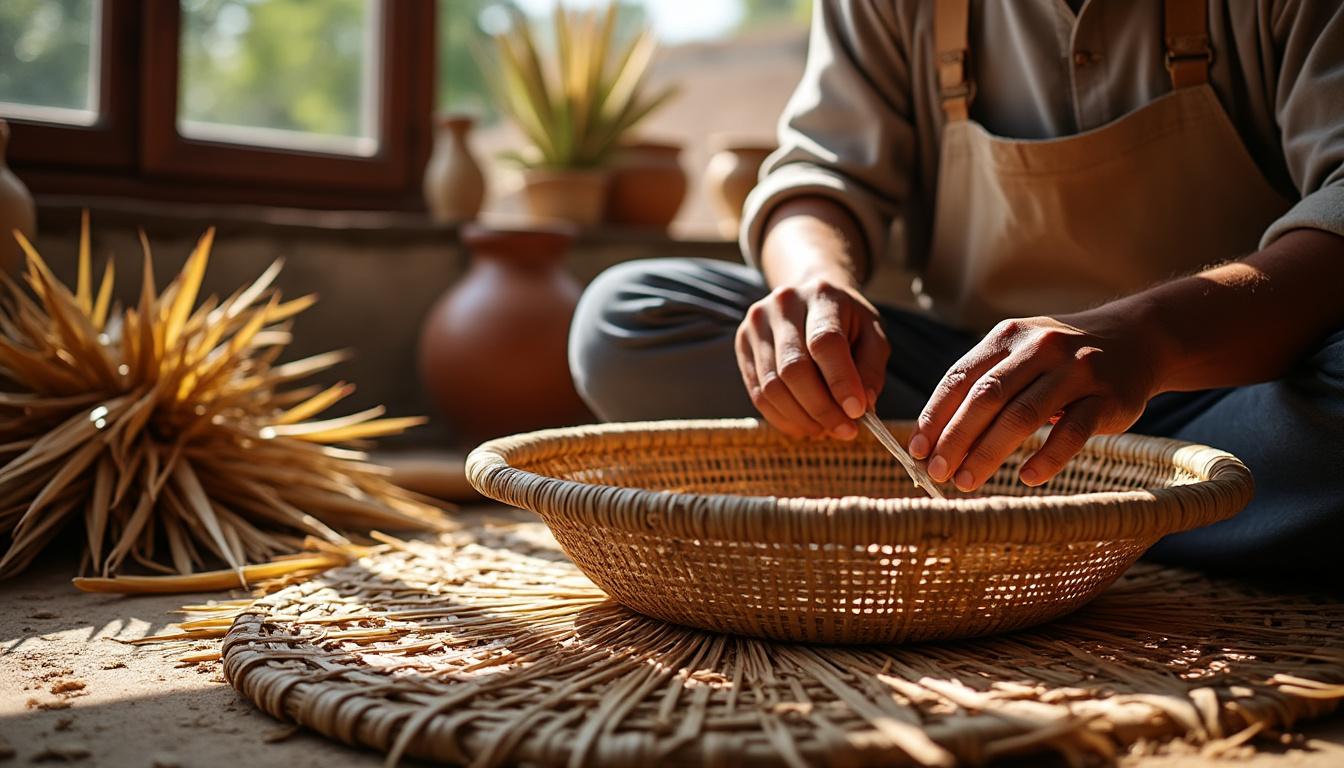 Panier rond marocain : usage et déco 6 découvrez comment le panier rond marocain s'invite dans votre quotidien : idées d'usages pratiques et conseils déco pour une touche artisanale et authentique dans votre intérieur.
