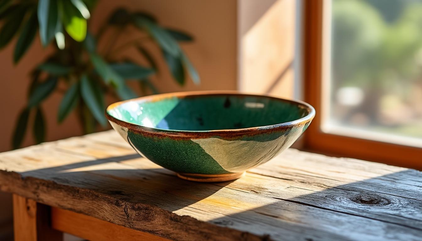Petit saladier en Tamegroute : l’artisanat marocain à votre table 8 découvrez l’authenticité d’un petit saladier en tamegroute, pièce artisanale marocaine idéale pour sublimer votre table avec élégance et tradition.