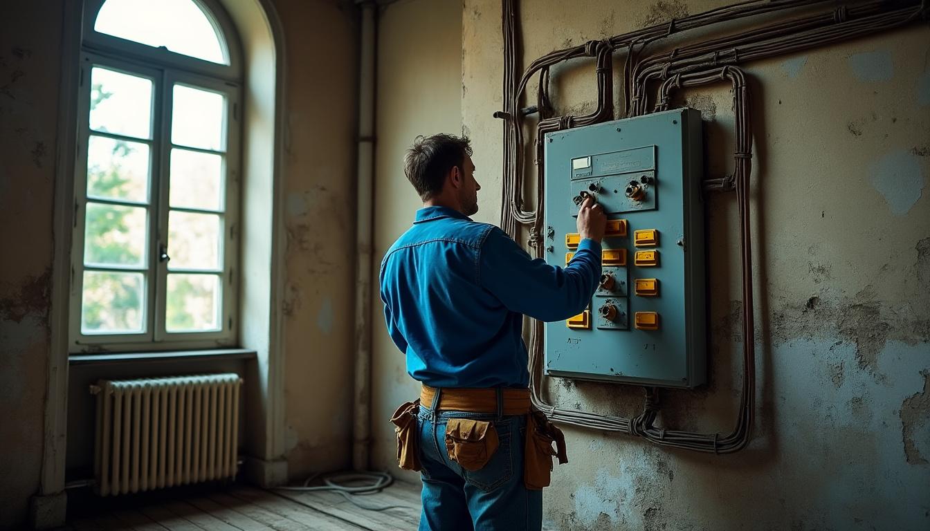 Rénovation électricité ancienne : sécurité avant tout 3 assurez la sécurité de votre logement avec la rénovation de votre ancienne installation électrique. découvrez nos conseils pour moderniser votre électricité et prévenir tout risque d'accident.