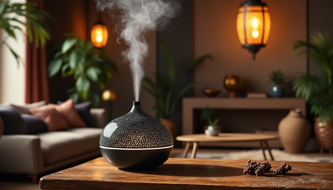 Diffuseur oriental : ambiance authentique 8 créez une ambiance authentique et chaleureuse avec un diffuseur oriental. découvrez comment les senteurs envoûtantes transforment votre intérieur en un véritable havre d’orient.