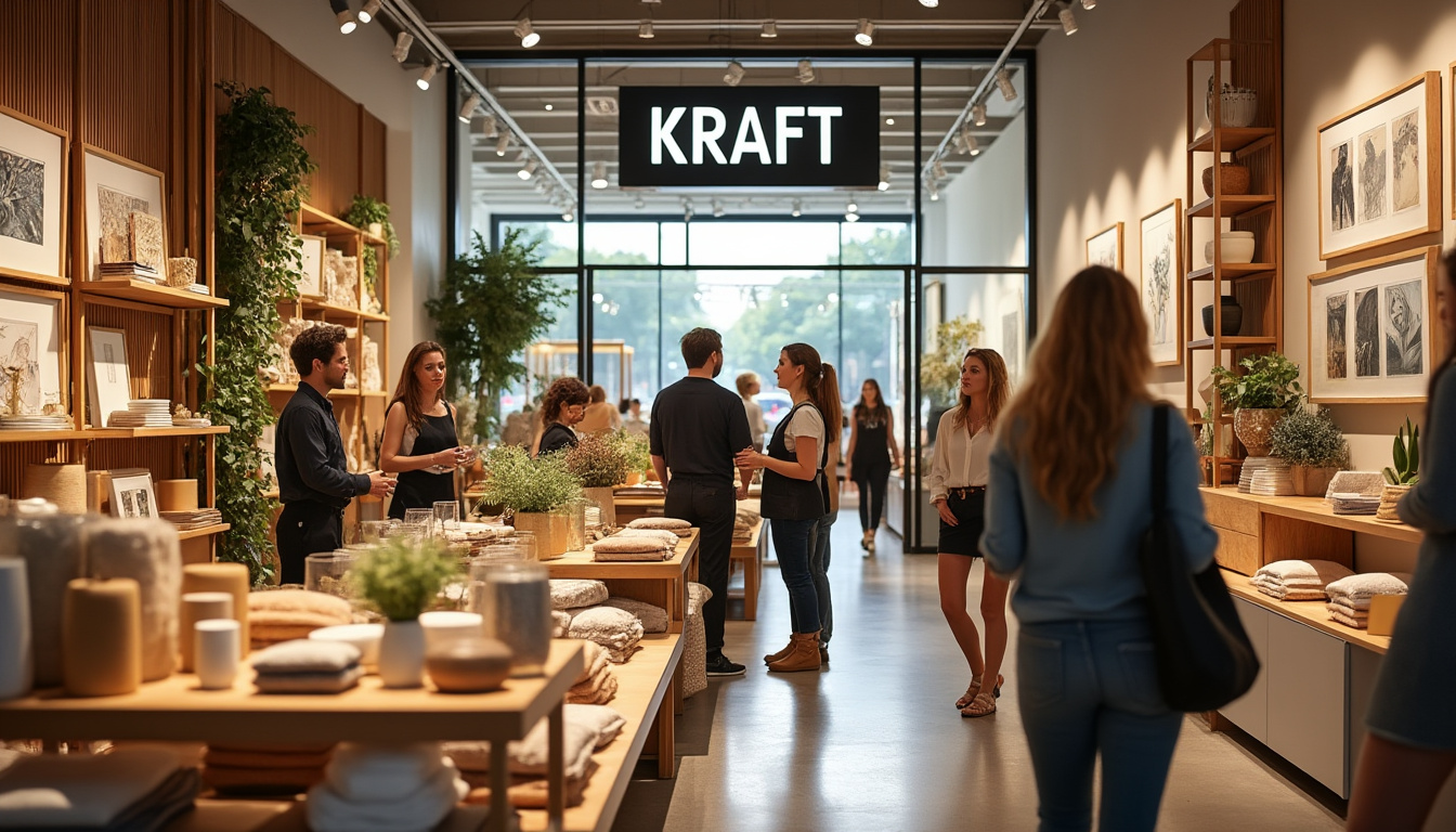 Ouverture d'un nouveau magasin de décoration Kraft au cœur du centre commercial de Lanester 8 découvrez le nouveau magasin de décoration kraft au centre commercial de lanester : tendances, inspirations et idées pour sublimer votre intérieur. venez vite profiter de nos offres d'ouverture !